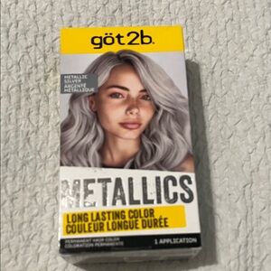 Got2b Metallics Hair Dye Metallic Silver